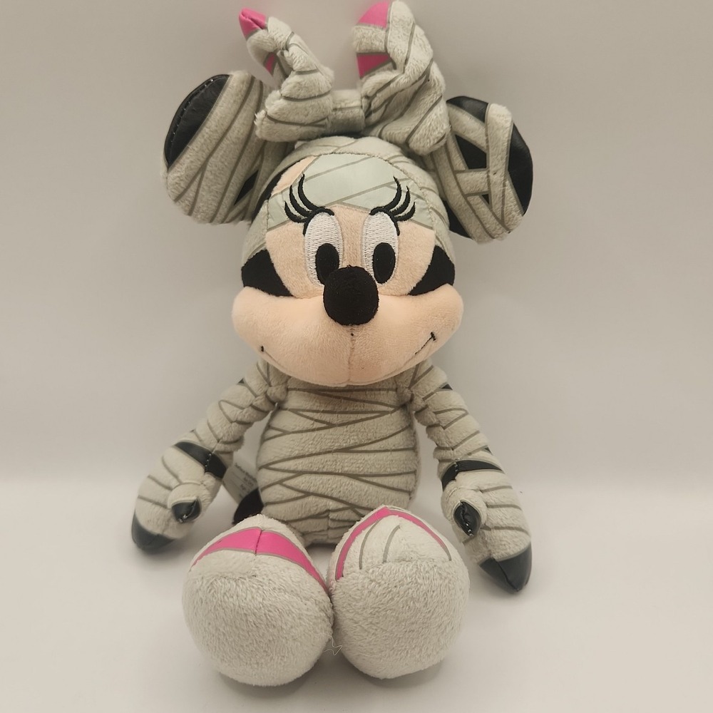 Disney Minnie Mouse Halloween Spooky Mummy Plush